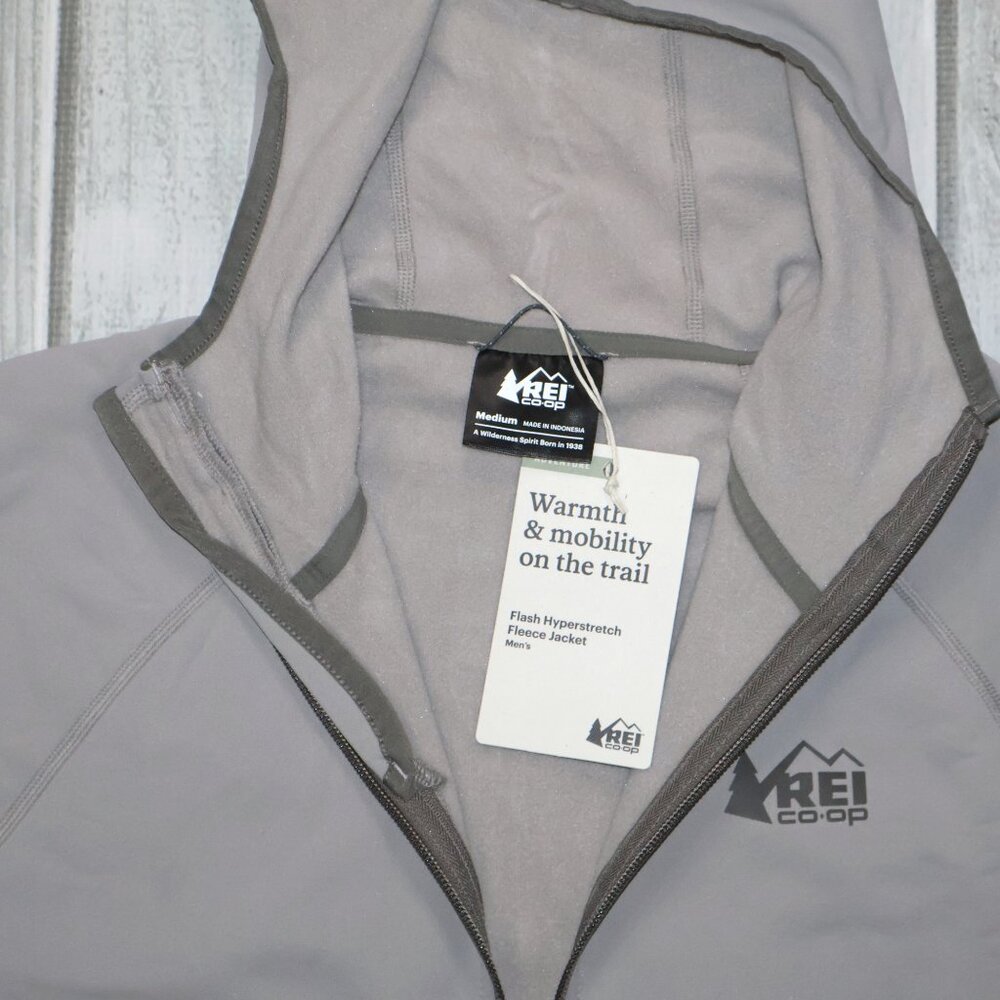 NEW REI Co-op Flash Hyperstretch Fleece Jacket - Men's - Picture 5 of 8